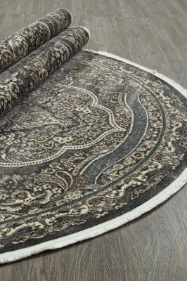 Ковёр DOLCE-d415-DARK GRAY-Oval