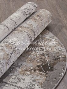 Ковёр GRAFF-3433-GRAY-BEIGE-Oval